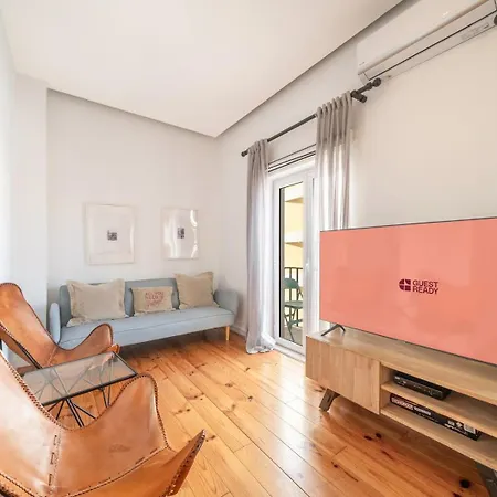 Apartamento Guestready - Stylish W/ Balcony In Graca Lisboa